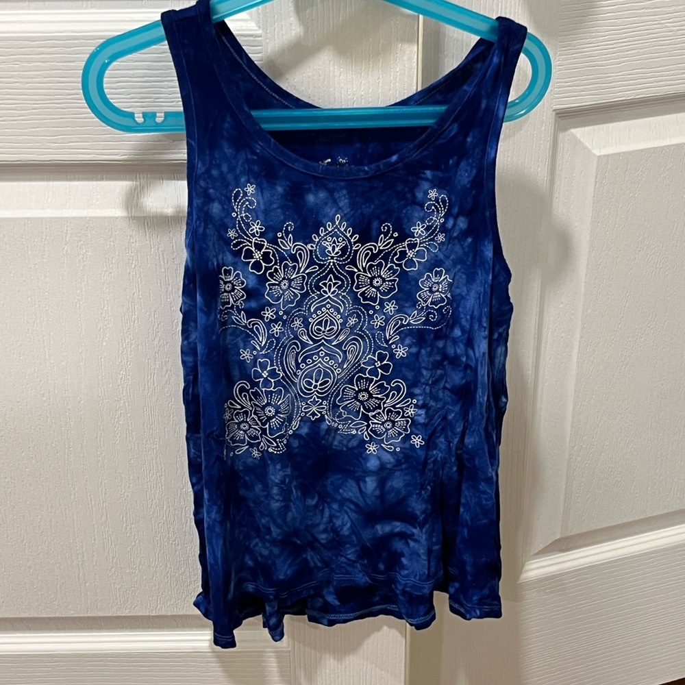 Justice- Blue Tank Top